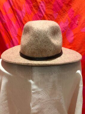 Brown Felt Banana Republic Hat